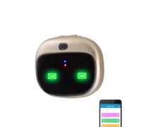 Collar inalámbrico para perro con seguimiento en tiempo real, alarma de batería baja, múltiples métodos de seguimiento para la seguridad de las mascotas, diseño recargable