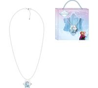 Collar infantil Frozen Elsa con colgante de copo de nieve y cadena ajustable en estuche de regalo | Joyería oficial para niñas mayores de 3 años, ideal para princesas y amantes de Disney