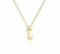Collar inicial para mujeres y niñas, 1 collar inicial lleno de oro, collar inicial de oro delicado, collar colgante minúsculo AZ collar letra inicial linda joyería expositor soporte joyería joyería
