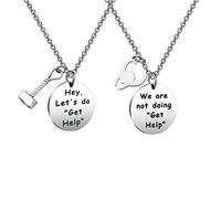 Collar inspirado en cómics de Marvel para amigos, Hey Let's Do Get Help (Obtén ayuda)