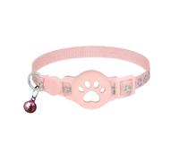 Collar inteligente de localización electrónica para mascotas compatible con solución de seguimiento de silicona para uso interior y exterior (D, 30.00)