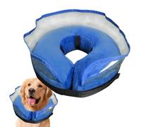 Collar Isabelino Inflable Para Perro - Cojín Protector Circular Ajustable | Cono Inflable Para Perro Con Secado Rápido,Para La Recuperación Después De La Esterilización Y Prevención De Lamiendo