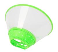 Collar Isabelino Perro Collar de Cono for Perro Gato, Collares recuperación, cirugía antimordida, antilamer, curación heridas, médico for la Salud Perros compañía(Green,XL)