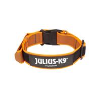 Collar JULIUS-K9 con Asa de Agarre Naranja para Perros 38-53 cm/4 cm