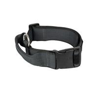 Collar JULIUS-K9 con Asa de Agarre Negro para Perros 38-53 cm/4 cm