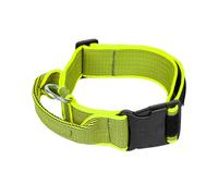 Collar JULIUS-K9 con Asa de Agarre Neón para Perros 49-70 cm/5 cm