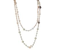 Collar Largo De Perlas - Cadena De Suéteres Sugerente, Accesorio De Personalidad, Joyas De Perlas Otoñales De Invierno | Impacto Visual Sofisticado Con El Mínimo Esfuerzo Durante El Uso Quotid