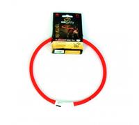 Collar LED de silicona para perros color Rojo