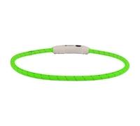 Collar LED Flamingo Visio Light De Nylon Verde 33-63,5 Cm Reflectante