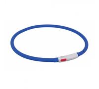 Collar luminoso Flasher USB para perro - Color: Azul
