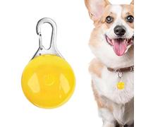 Collar luminoso para perros - Visibilidad de los animales Resistente a la lluvia, dispositivo de advertencia luminoso, accesorio de cuello ajustable | Ruta de sensibilización Jogging Trekking Campin