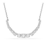 Collar Matrix, Degradado de tallas redondas, Blanco, Baño de rodio OS