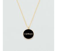 Collar Midi Coraje - Negro / Oro - Talla Única - Aleación metal - Agatha Paris