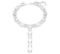 Collar Millenia, Tallas mixtas, Blanco, Baño de rodio OS