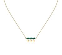 Collar Morellato Talismanes Mujer Con Corazones Y Ágata Verde (SAIX14)