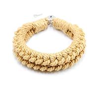 Collar para adultos sexo sm cuerda trenzada erótica collar para adultos arnés juguete sexual con cerradura de amor SM bondage collar arnés arnés fetiche cosplay para principiantes ajustable