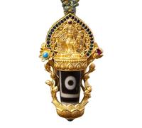 Collar para el talón, colgante tibetano para el talón | Colgante chino femenino - Transferir las perlas del collar manjusri buena, espiritual para adultos para niños uso diario, riferimento alla