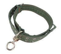 Collar para Ganado, Cuello de Vaca Resistente, Ajuste Cómodo, Sujeción Segura, Nailon Engrosado a Prueba de Abrasión con Cadena de Tracción para Ganado (Talla Mediana)