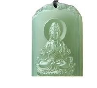 Collar para hombre de 7000 años de antigüedad, turquesa natural, collar con colgante budista y seguro, amuleto de budismo tibetano, amuleto de la suerte