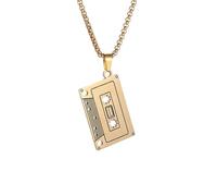 Collar para hombre, estilo hip hop, cinta de cinta, para hombre y mujer, accesorios de joyería de banda callejera