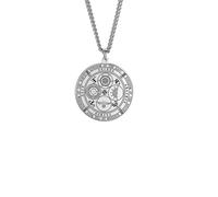 Collar para hombre para mujer, collar con colgante de cuatro arcángeles, el sello de los cuatro emperadores, Reino de los Espíritus, joyería de gobernación
