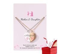 Collar para Madre e Hija Joyería Magnética de Piezas que Encajan a Modo de