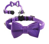 Collar para mascotas con campana | Collar de pajarita con campana sonora | Suministros para mascotas para actividades al aire para fotografía, boda, hogar, caminar, viajar