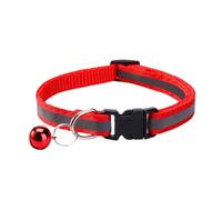 Collar para mascotas - Correa reflectante de seguridad | Collar ajustable para perros | Equipo ligero resistente a la intemperie con alerta de campana | Collar para entrenamiento al aire