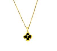 Collar para mujer niña inicial letra de alfabeto colgante de A B C D E F G H I J K L M N O P Q R S T U V W X Y Z Regalo para mujer niña Regalo para Navidad, cumpleaños, San Valentín, L, Acero