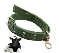 Collar para Ovejas | Correa Cervical Ajustable para Terneros | Equipo De Tracción para Caballos Y Vacas | para Transporte Entrenamiento Alimentación Y Cría