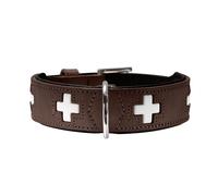 Collar para Perro Hunter Swiss Marrón Negro M 55 cm