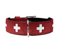 Collar para Perro Hunter Swiss Rojo/Negro (41-49 cm)