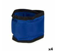 Collar para Perro Mascow Azul Negro Poliéster PVC Gel 6,3 x 1 x 30 cm Refrigerante (4 Unidades)