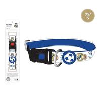 Collar para Perro Real Madrid Oficial con Diseño Deportivo y Ajustable | Accesorio Resistente y Elegante para Mascotas Fans del Madrid