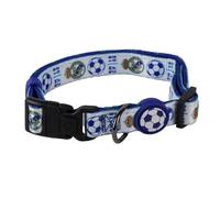 ARTESANÍA CERDÁ Collar para perro Real Madrid oficial – Ajustable, deportivo y elegante