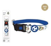 Collar para Perro Real Madrid Oficial con Diseño Deportivo y Ajustable | Accesorio Resistente y Elegante para Mascotas Fans del Madrid