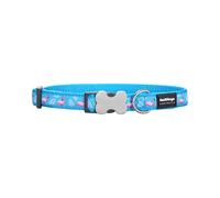 Collar para Perro Red Dingo STYLE FLAMINGO Turquesa 31-47 cm