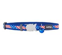 Collar para Perro Red Dingo STYLE US FLAG 31-47 cm
