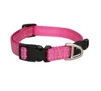 Collar para Perro Rogz. Collar con Cinta reflectora Cosida de 1,59 cm