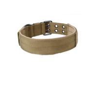 Collar Para Perro Táctico De Nailon Ajustable Con Metal Xl