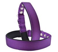 Collar para perros acolchado textil Confort de GogiPet®, lila