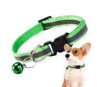 Collar para perros - Collar reflectante seguro para perros - Ligero y resistente al desvanecimiento para seguridad nocturna, excursiones al aire libre, paseos diarios y entrenamiento