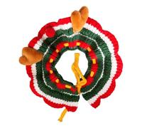 Collar para perros de invierno - Collares para perros de vacaciones de madera de alce | Bufanda de invierno para mascotas para accesorios de toma de fotos
