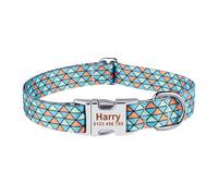 Collar para perros dulce, collar ajustable | Collar de perro cómodo, flexible, ajustable y ligero | Collar para mascotas coloridas para perros grandes y perros pequeños