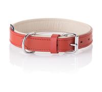 Collar para perros Knuffelwuff Ticino, rojo, 36-45 cm