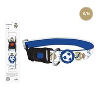 Collar para Perro Real Madrid Oficial con Diseño Deportivo y Ajustable | Accesorio Resistente y Elegante para Mascotas Fans del Madrid