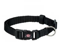 TRIXIE Collar, S, 25-40 cm, 15 mm, Negro