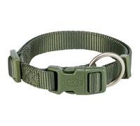 Collar Premium 30-45 cm/15 mm verde olivo