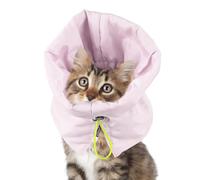 Collar protector de cuello para gato, collar de recuperación impermeable para gatos, suave, ajustable, para después de operaciones para gatos y gatitos, evita lamer heridas