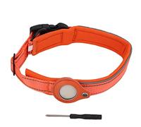 Collar Reflectante de Nailon para Perros, Ideal para Senderismo, Escalada y Jogging. (S)